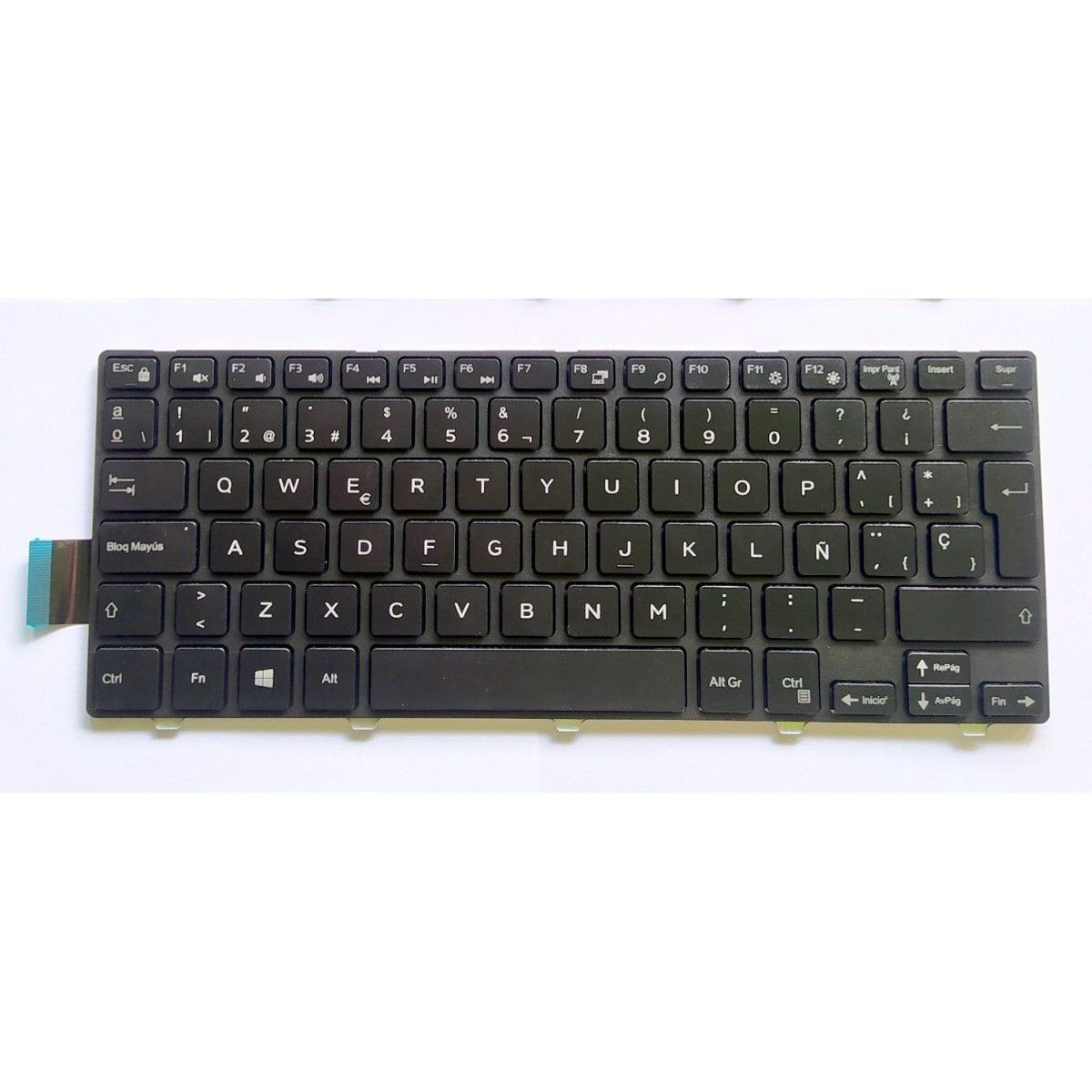 GENERICO - Teclado para Laptop DELL INSPIRION 14-3000, 14-5000, 3000, 3441. 3442