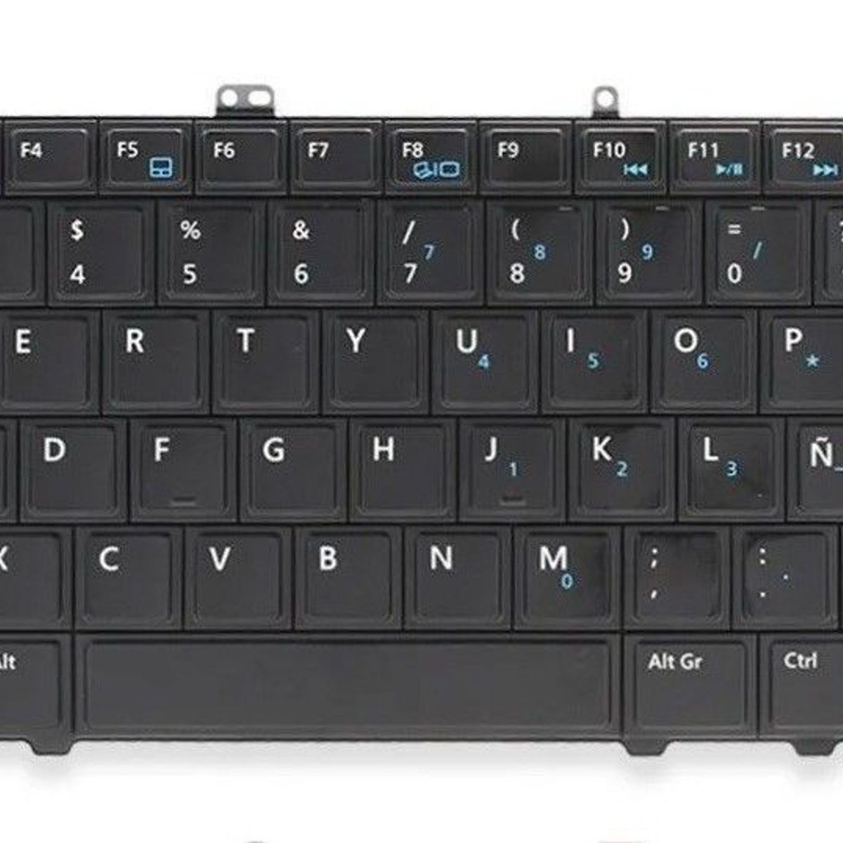 GENERICO - Teclado  para Laptop  DELL  LATITUDE E7440,  E7240. Retroilumimado