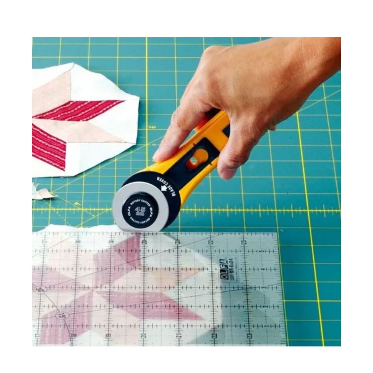 OLFA - Cortador Cutter Olfa Rty-2/g Redondo Giratorio 45 Mm