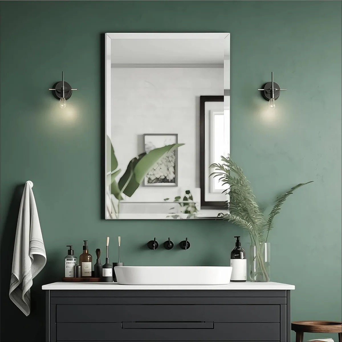 OEM - Espejo biselado 50x70 cm BASSA