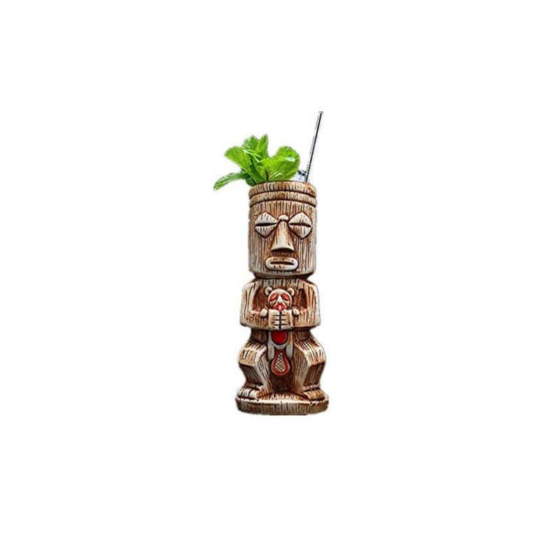 GENERICO - Vaso Tiki Shameful de cerámica 480 ml