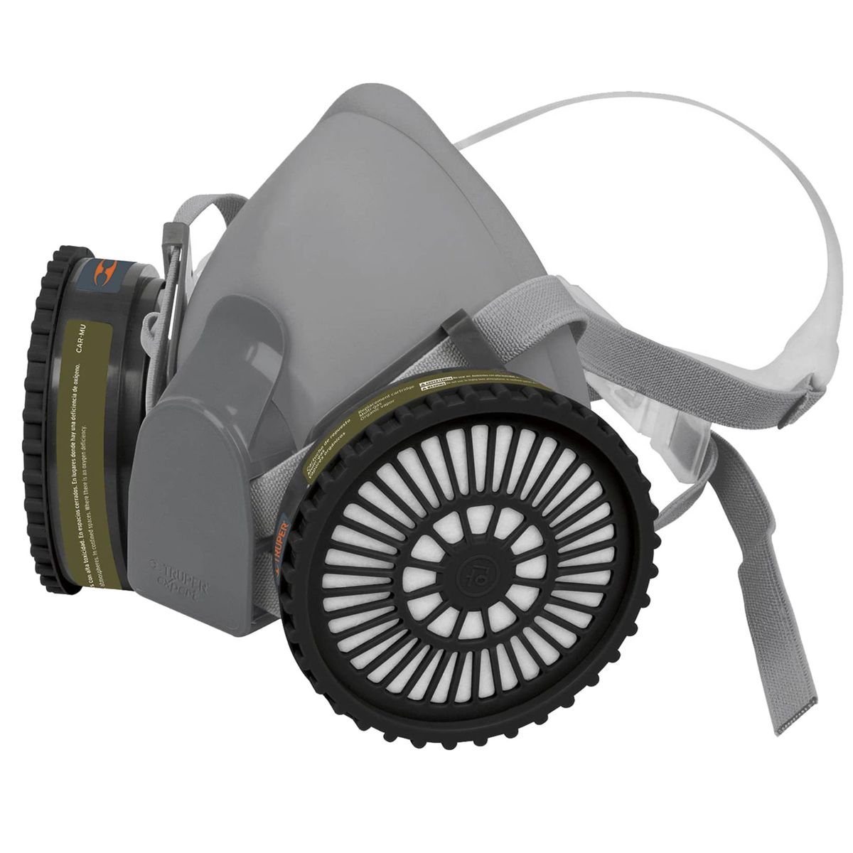 TRUPER - Respirador profesional con cartuchos multigas Truper
