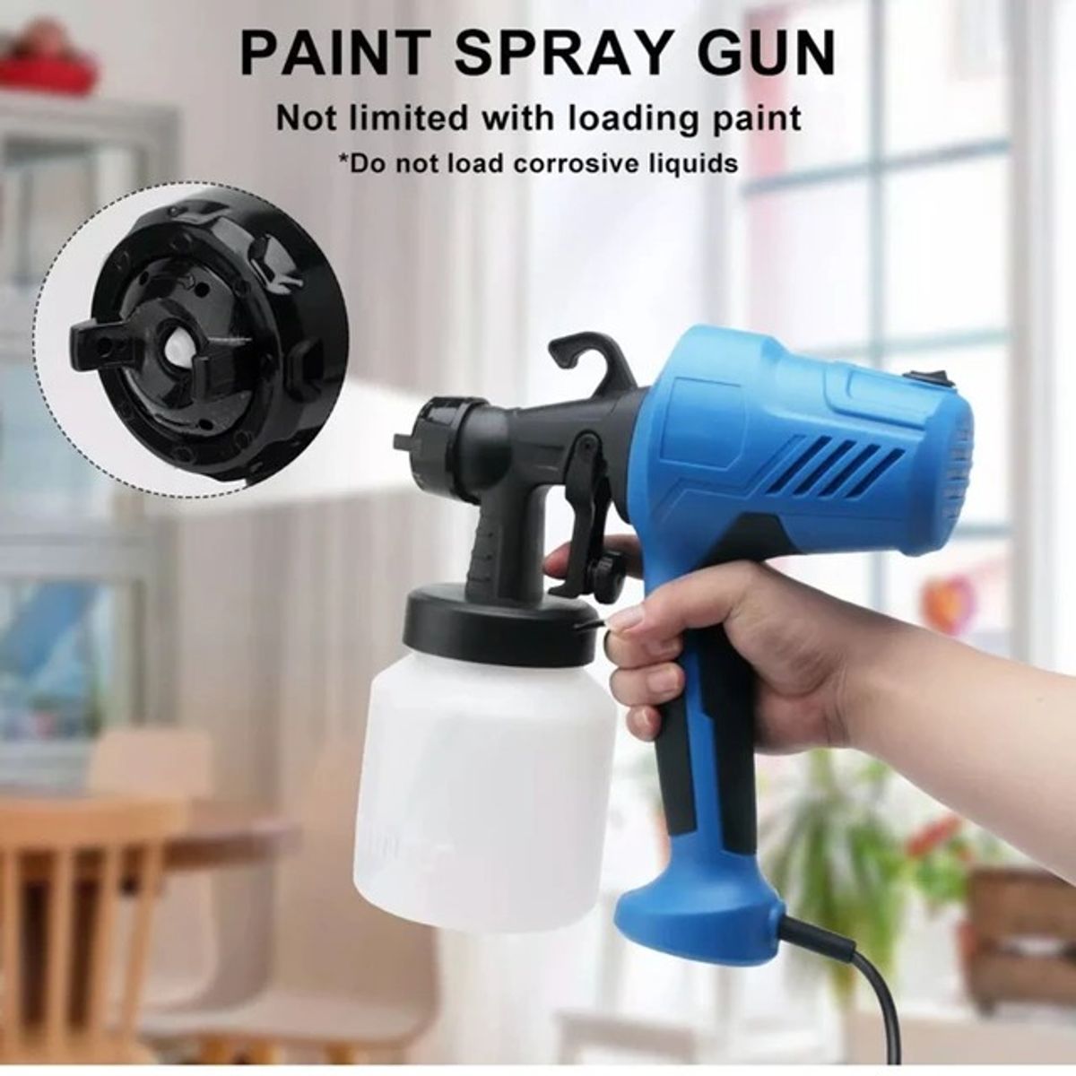Pintar Spray Zoom Compresor  Pistola  Recipiente, marca OEM - Foto Principal