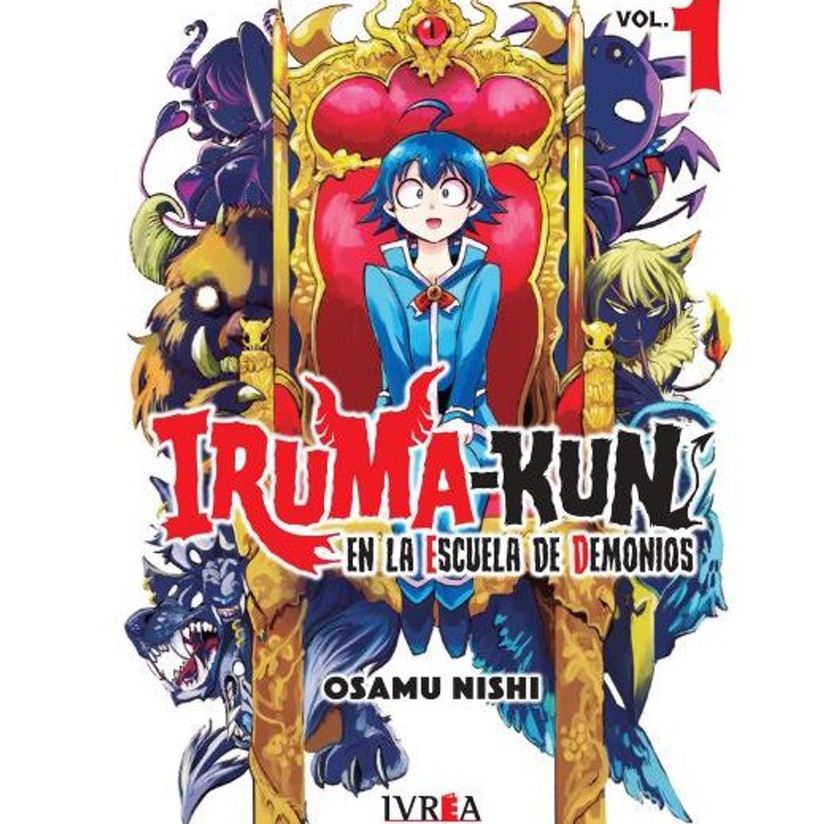 IVREA - Manga Iruma Kun En La Escuela de Demonios Tomo 01