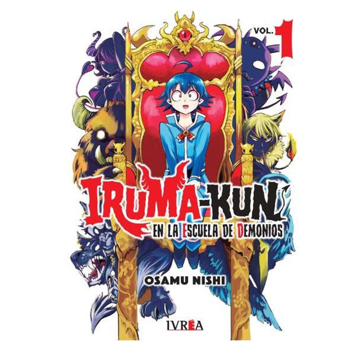 IVREA - Manga Iruma Kun En La Escuela de Demonios Tomo 01