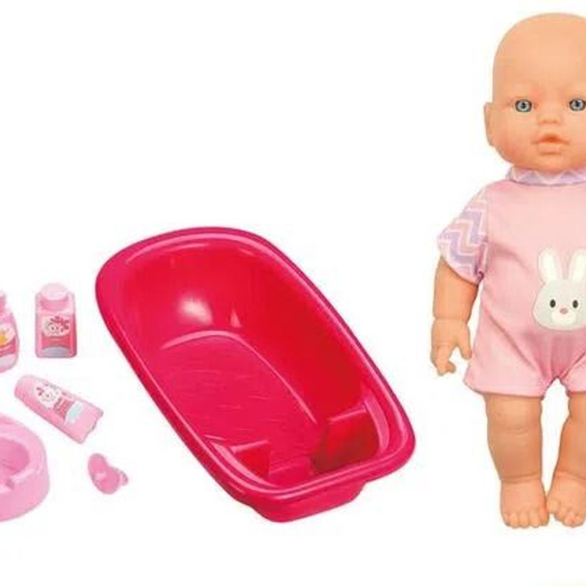 MOTHER LOVE - MUÑECA MOTHER LOVE CON ACCESORIO ROSADO 31cm