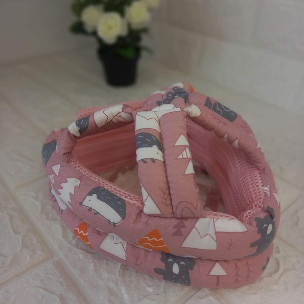 GENERICO - Casco Protector para Bebe Rosado