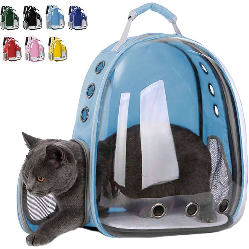 GENERICO - Mochila Transportadora de Mascotas Perros y Gatos