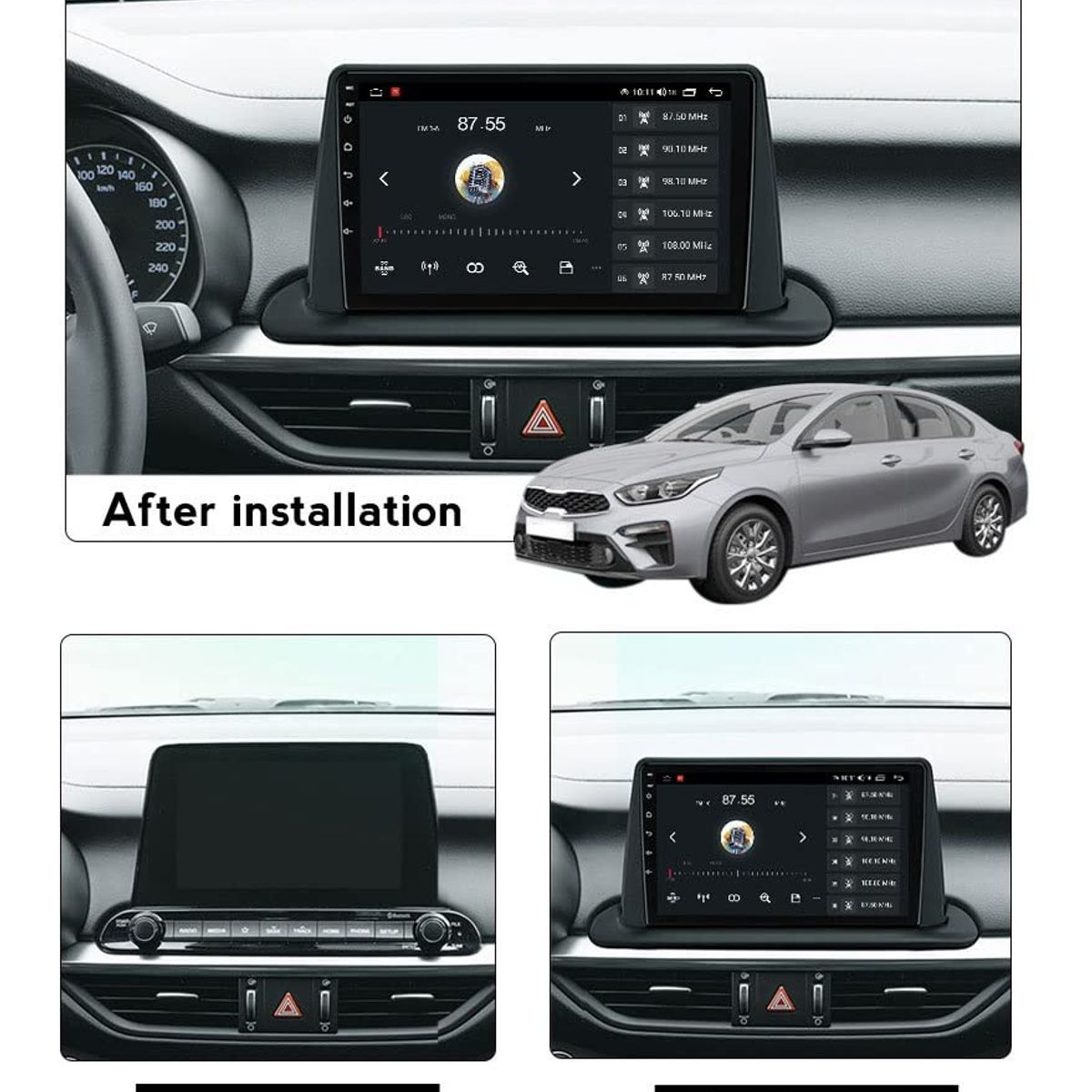 GENERICO - Autoradio Android Kia Seltos 2020-2021 cámara Gratis