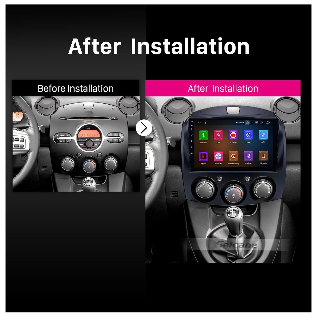 GENERICO - Autoradio Android Mazda 2 2007-2015 cámara Gratis