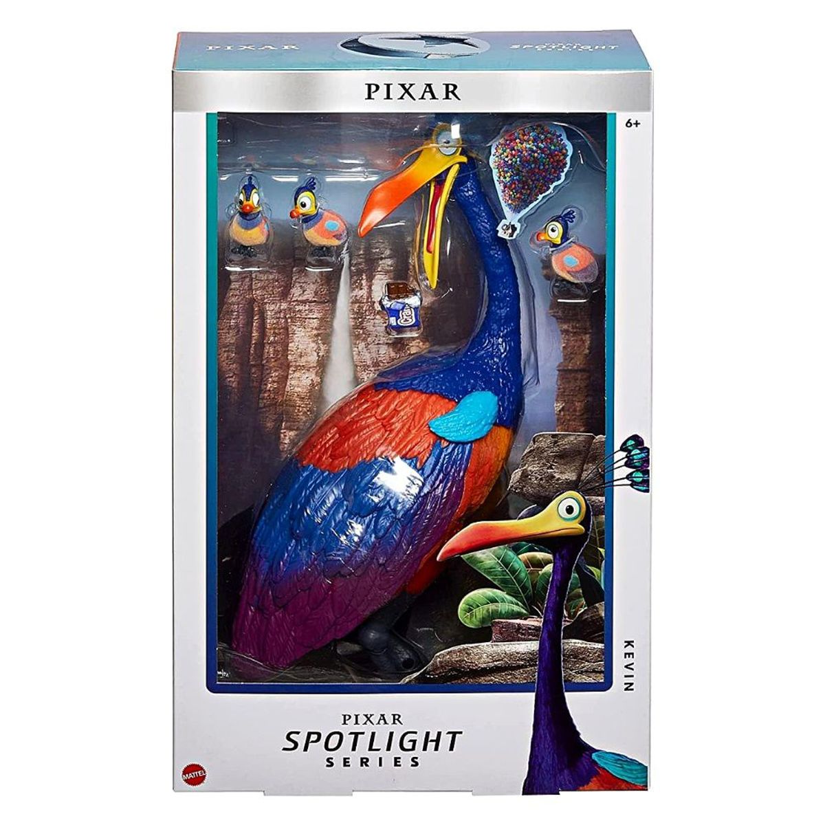 MATTEL - Figura de Disney Up Kevin y bebés Pixar Spotlight Mattel