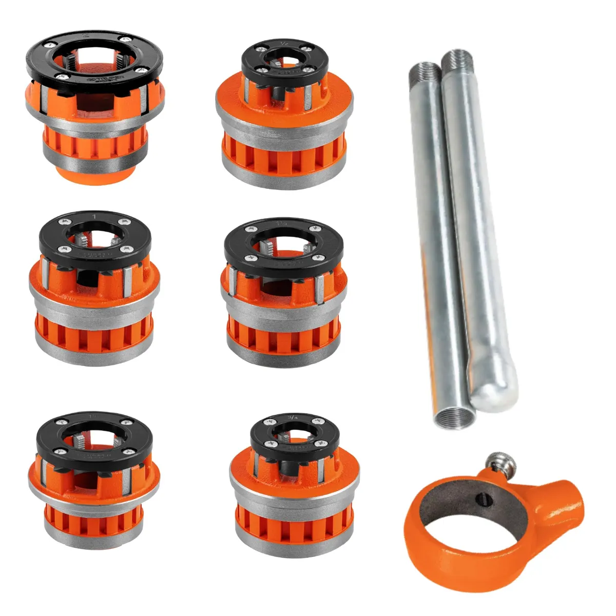 TRUPER - Juego 7 tarrajas para tubo, Truper Expert