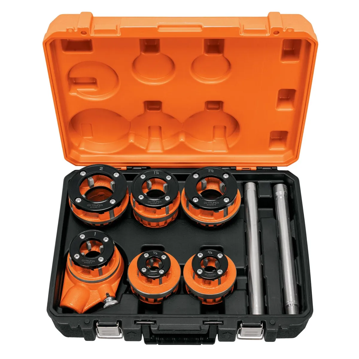 TRUPER - Juego 7 tarrajas para tubo, Truper Expert