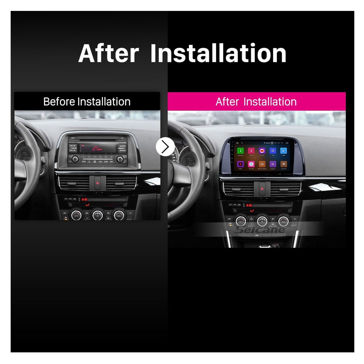 GENERICO - Autoradio Android Mazda CX5 2015-2017 cámara Gratis