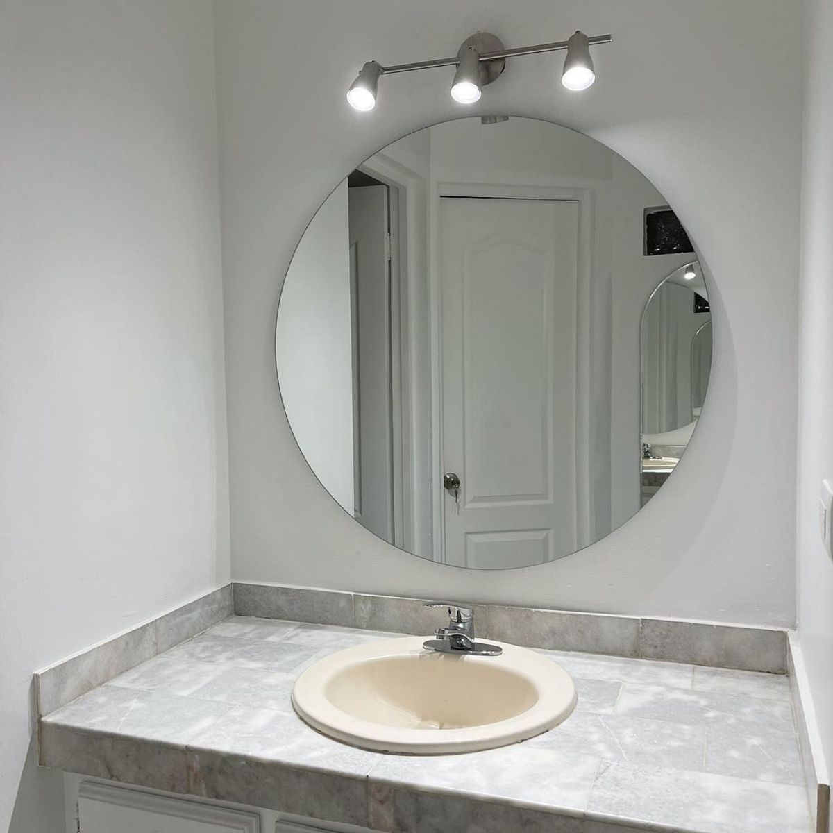 GENERICO - Espejo redondo de 80 cm