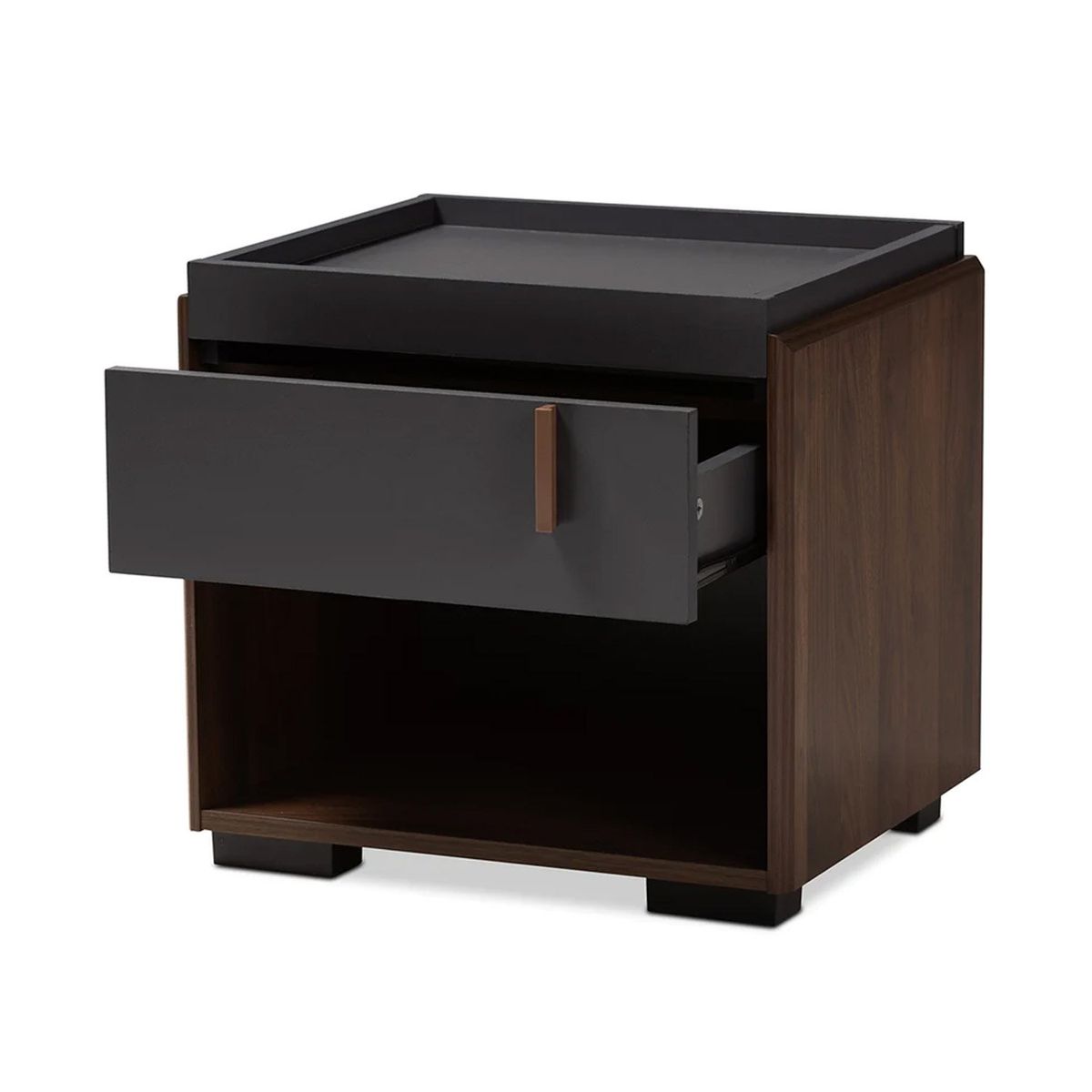 VENTITAS HOME - Velador Nórdico Mora Ventitas Home Gales y Plomo