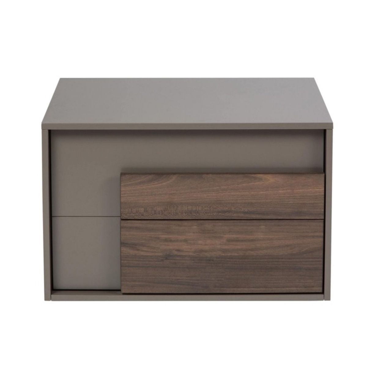 VENTITAS HOME - Velador Nórdico Sheida Ventitas Home Taupe y Gales