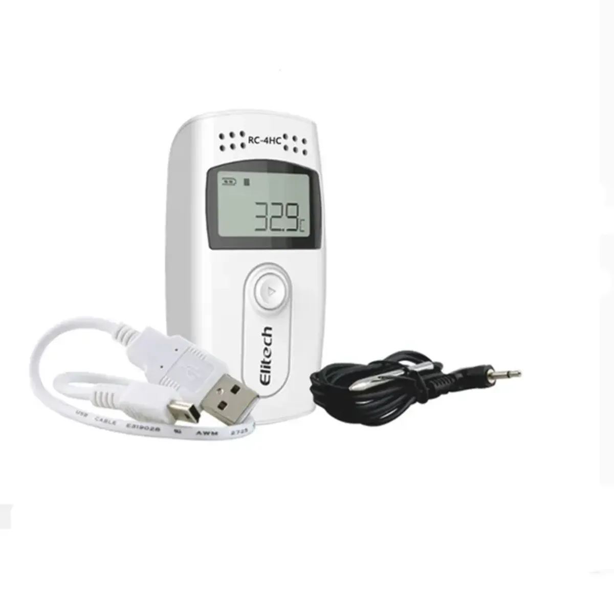 OEM - Data Logger de Temperatura Humedad para Cadena Frio - ELITECH RC-4HC