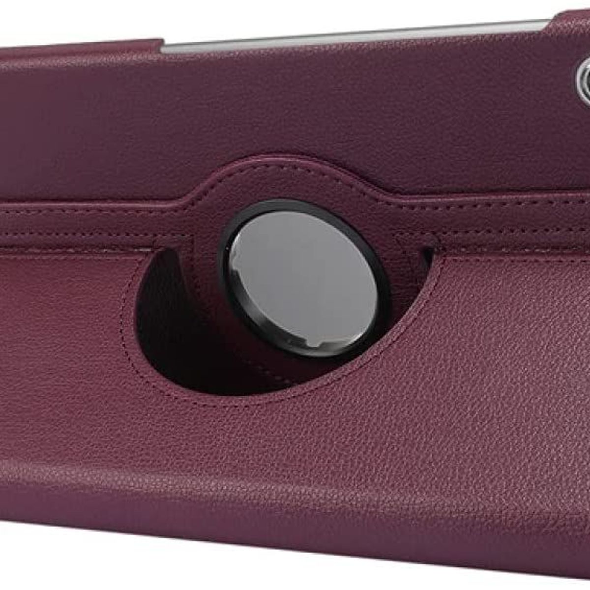 GENERICO - Funda Giratoria mas Mica de Vidrio para Tablet Lenovo P11 J606 Morado