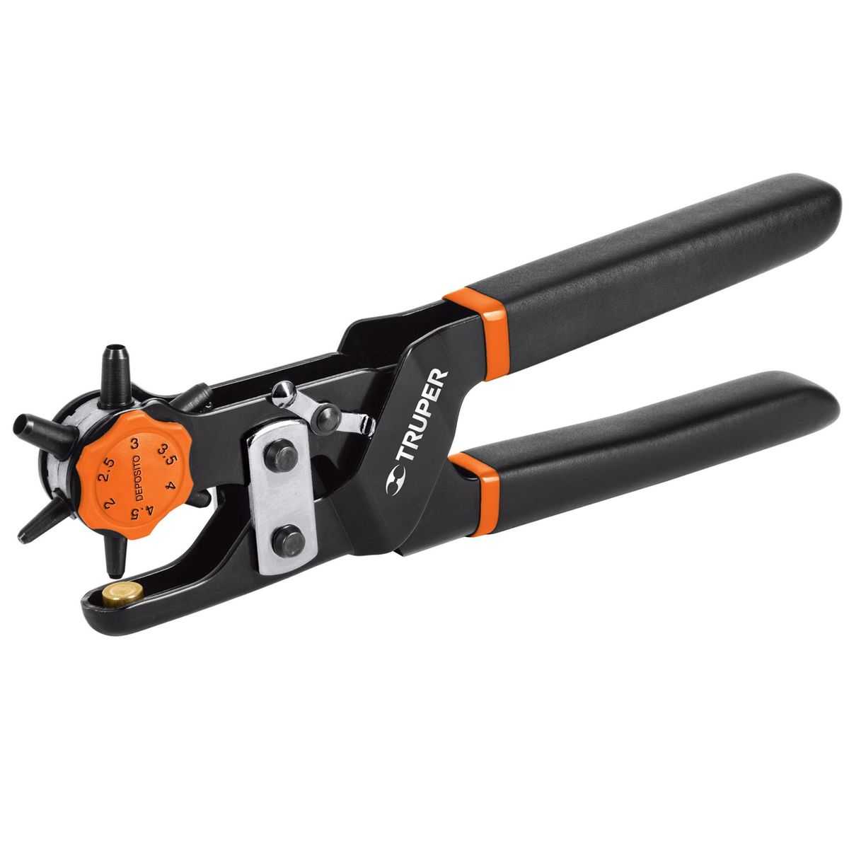 TRUPER - Pinza sacabocados 9P mango de PVC profesional Truper