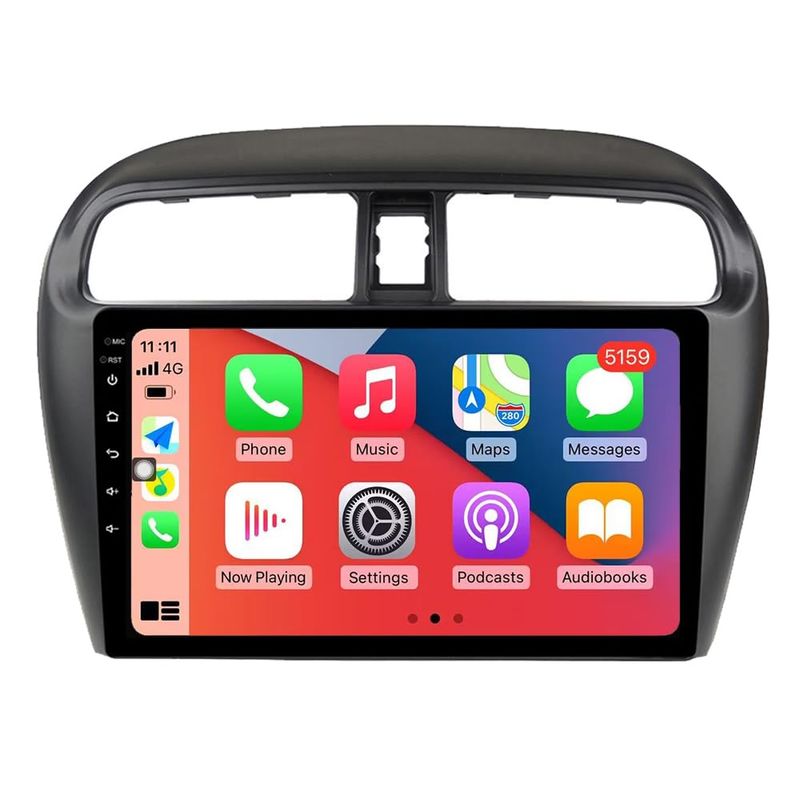 GENERICO - Autoradio Android Mitsubishi Mirage 2012-2018 cámara Gratis