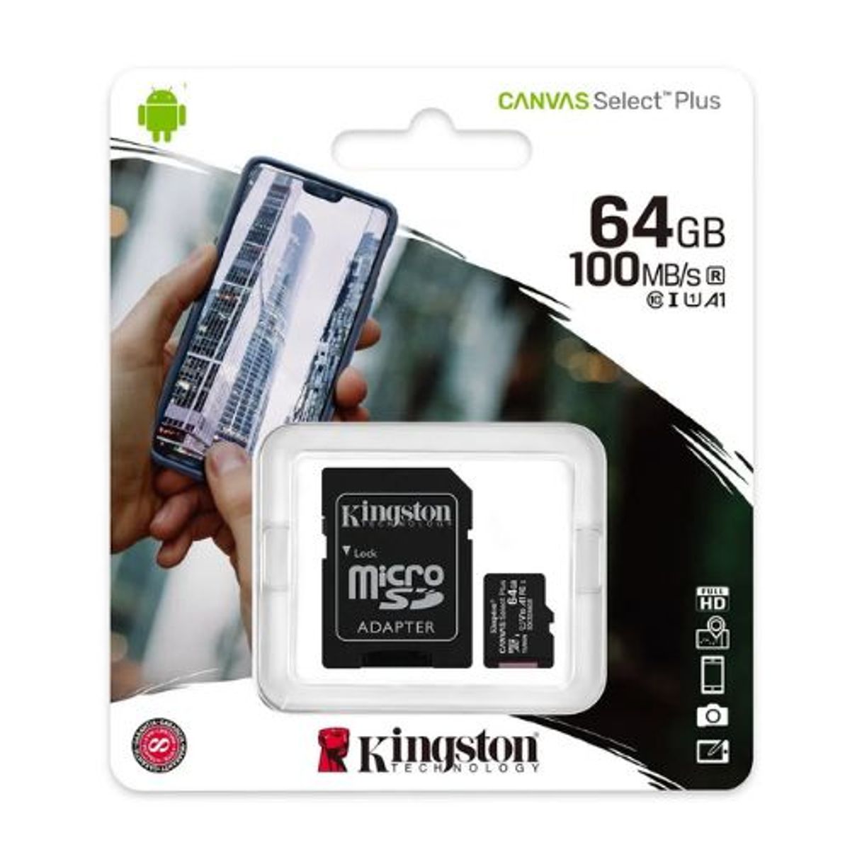 KINGSTON - Memoria Micro Sd 64gb Kingston