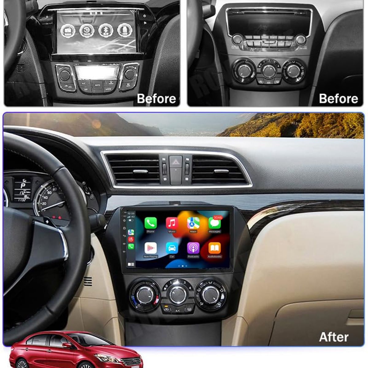 GENERICO - Autoradio Android Suzuki Ciaz 2014-2019 cámara Gratis