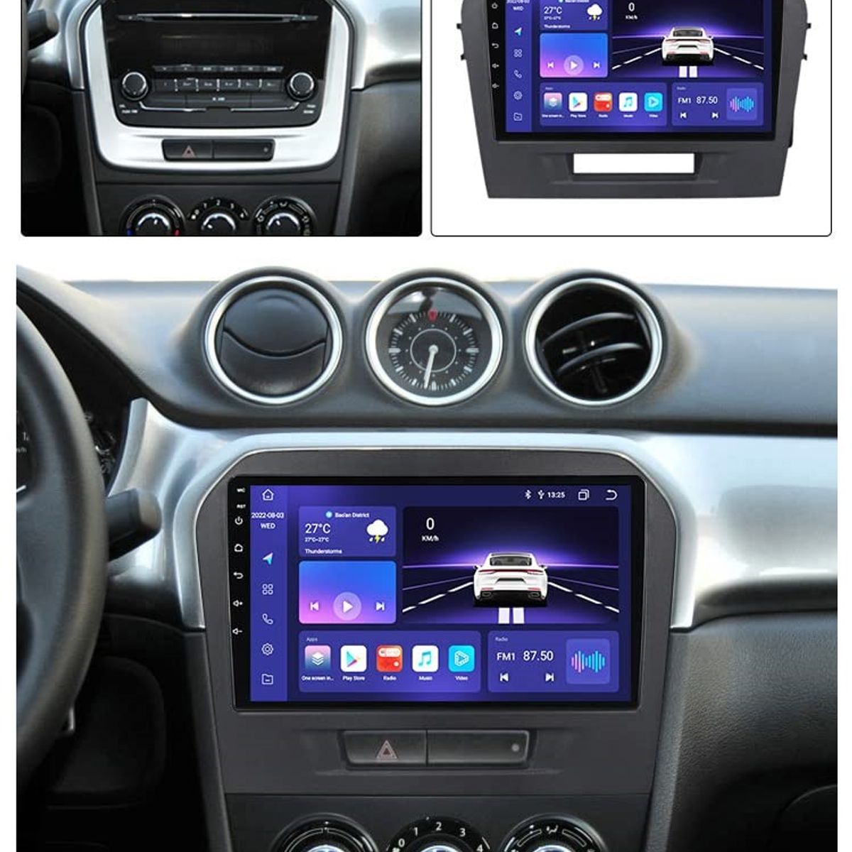 GENERICO - Autoradio Android Suzuki Vitara 2015-2021 cámara Gratis