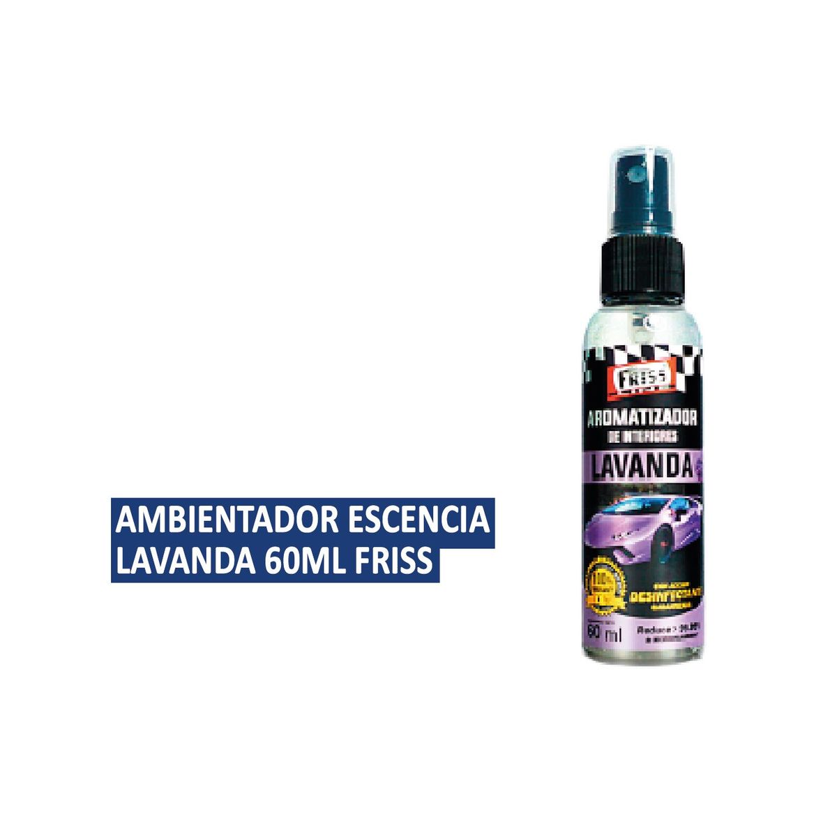 FRISS LINE - AMBIENTADOR SPRAY ESENCIA LAVANDA 60ML FRISS