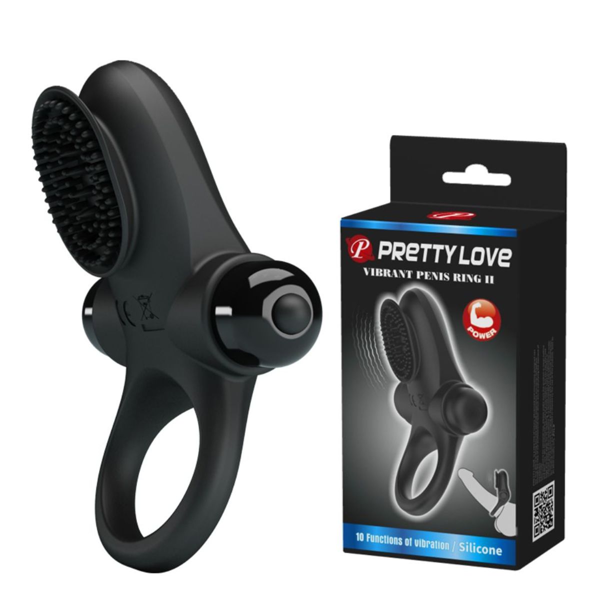 PRETTY LOVE - Vibrant Penis Ring II Pretty Love