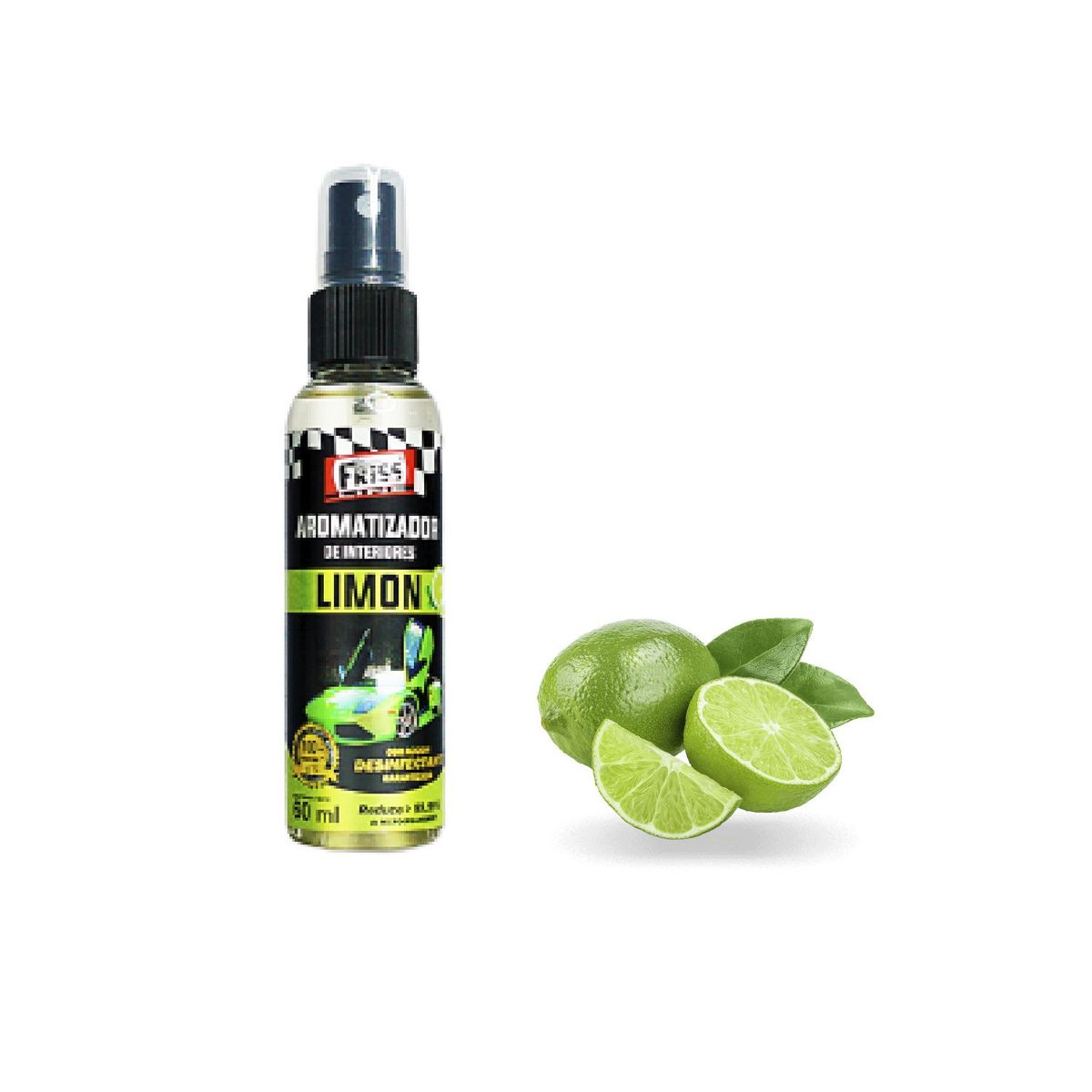 FRISS LINE - AMBIENTADOR SPRAY ESENCIA LIMON 60ML FRISS
