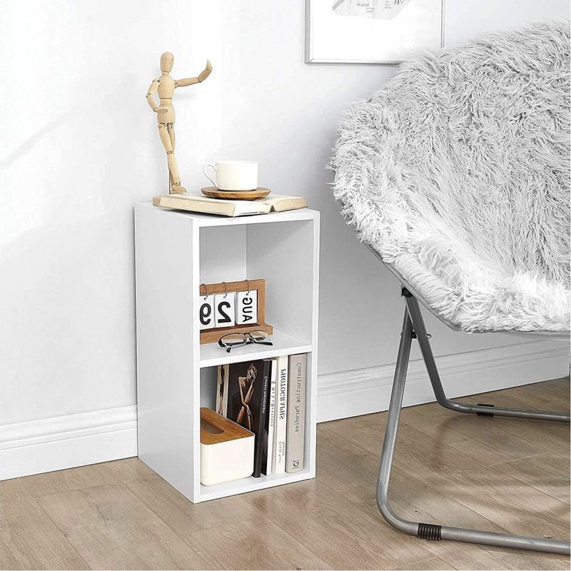 VENTITAS HOME - Velador Moderno Lizzan Ventitas Perú Blanco