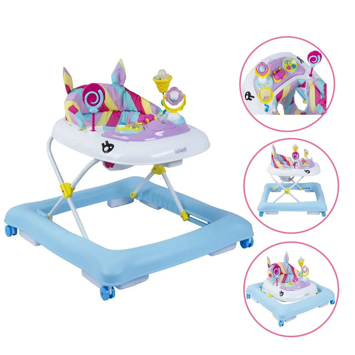INFANTI - Andador Musical Infanti Unicornio
