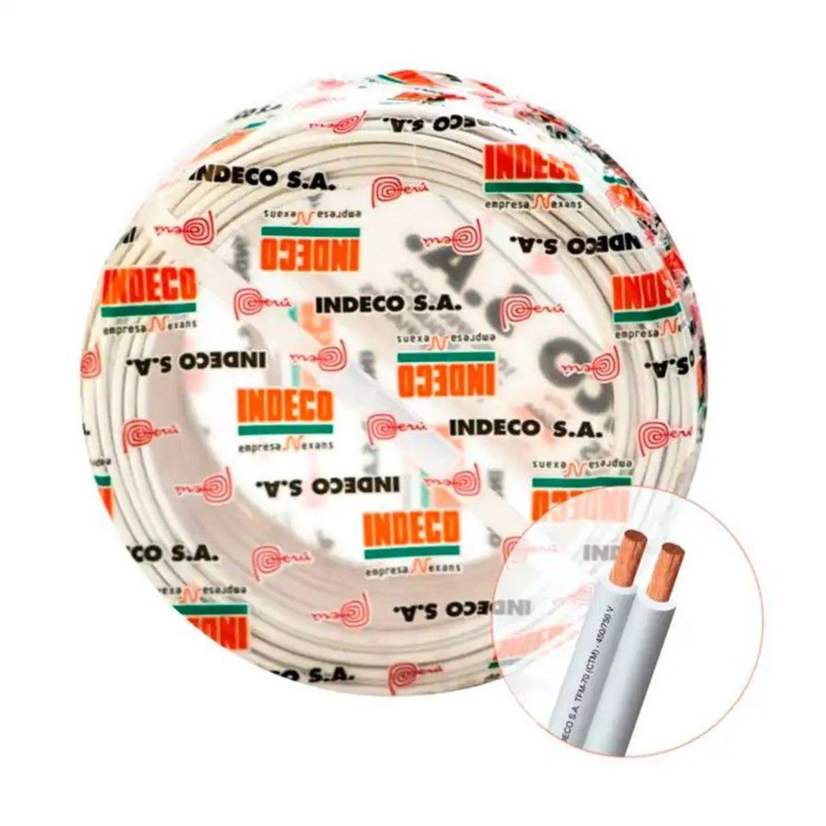 INDECO - CABLE CTM18 MELLIZO CTM-2X18 AWG INDECO