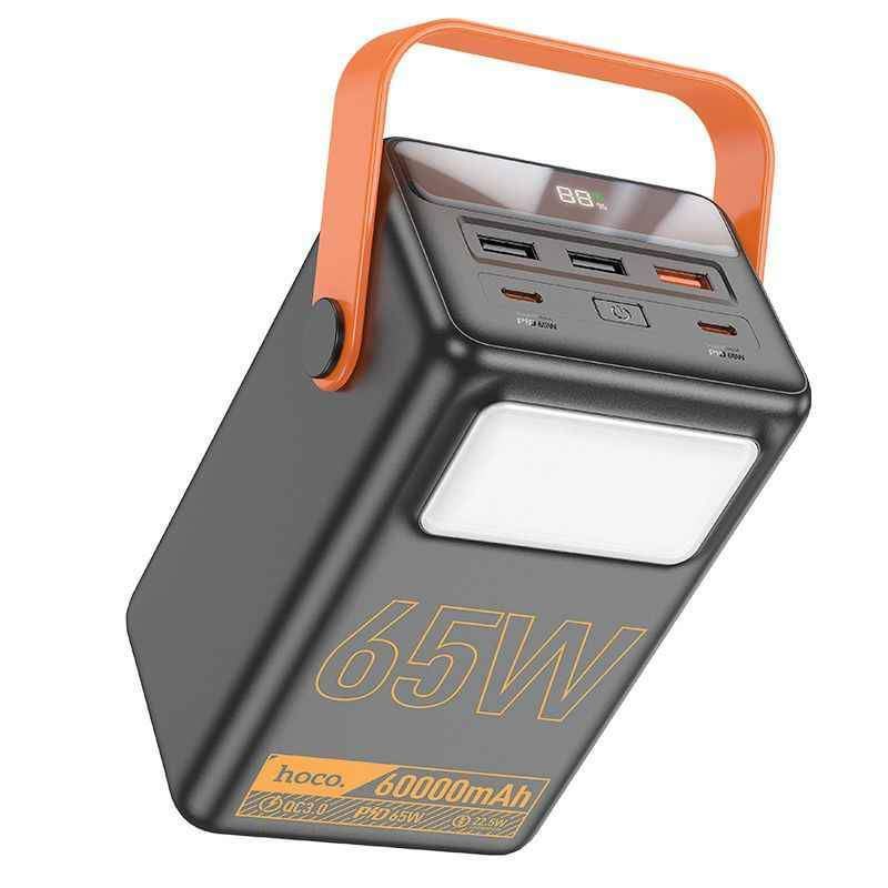 HOCO - Power bank 60000 mAh carga súper rápida De 65W Portatil para laptop