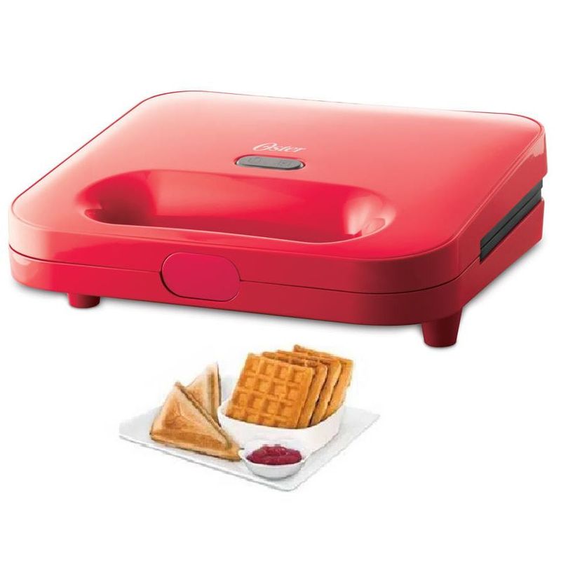 OSTER - Sandwichera Compacta Oster 2 panes CKSTSM2885M Sandia