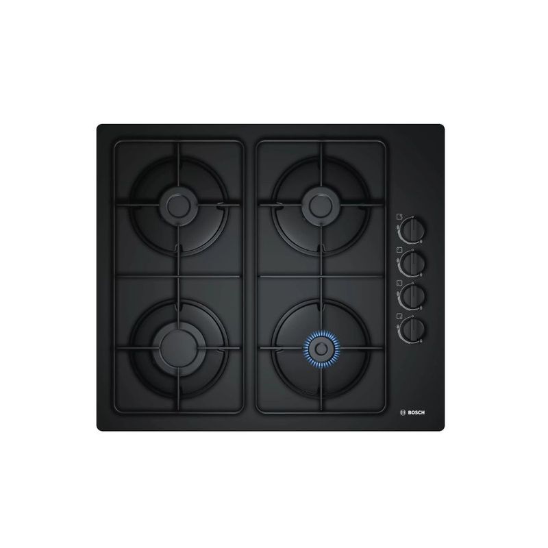 BOSCH - Cocina Bosch POP6B6B80 Empotrable a Gas 60cm Cubierta de Vidrio Negro
