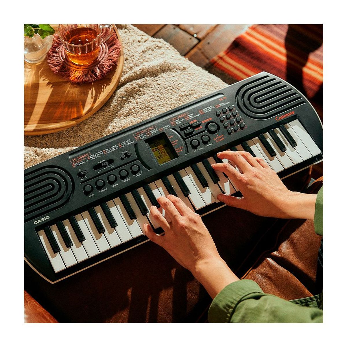 CASIO - TECLADO ELECTRONICO CASIO SA-81H2-ADAP NEGRO