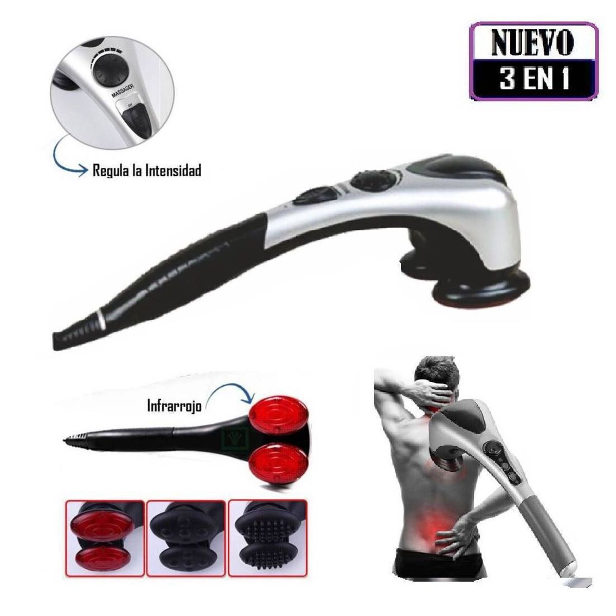 GENERICO - Masajeador Eléctrico Corporal con Infrarrojo