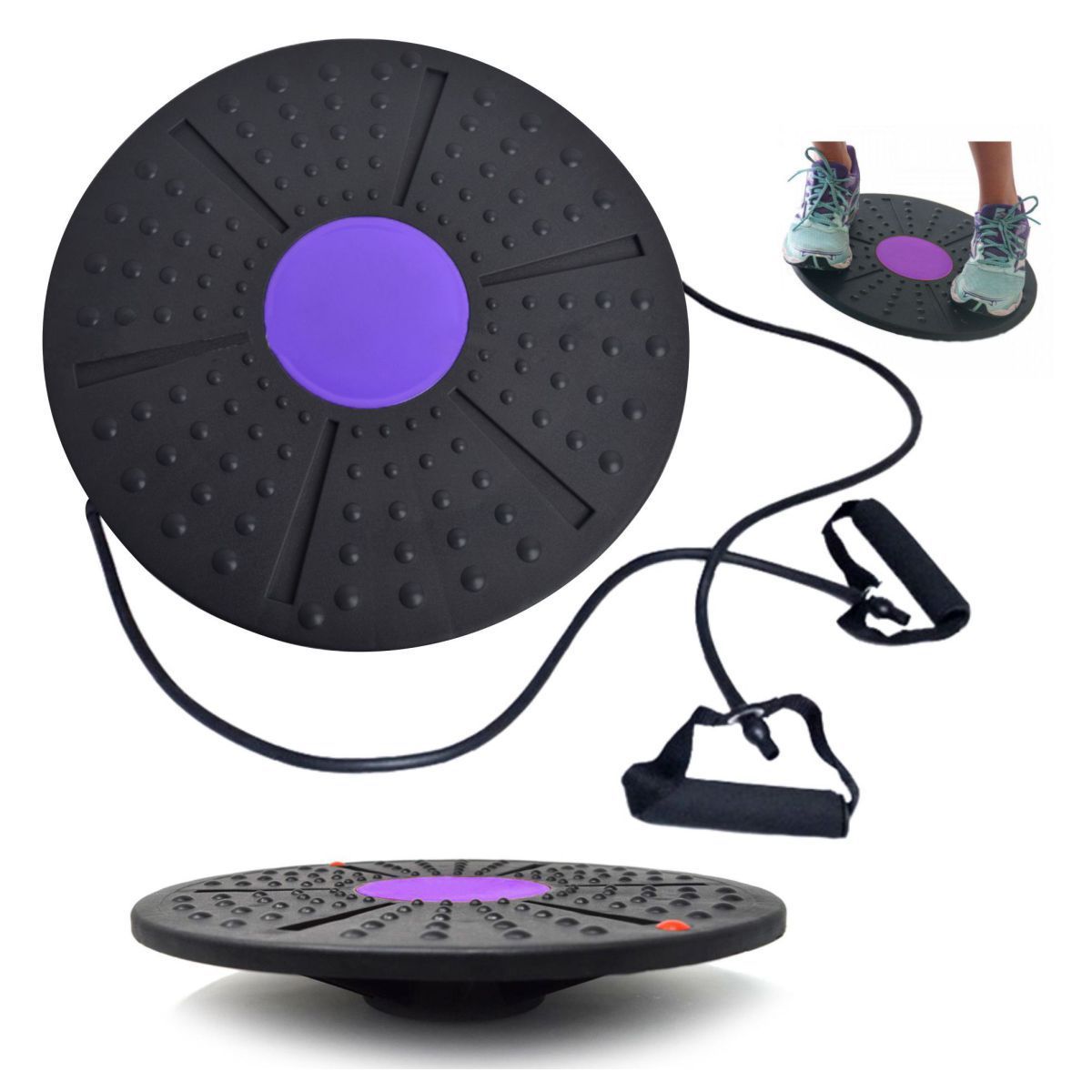 GENERICO - Disco Balance o Equilibrio Importado con Liga de Resistencia