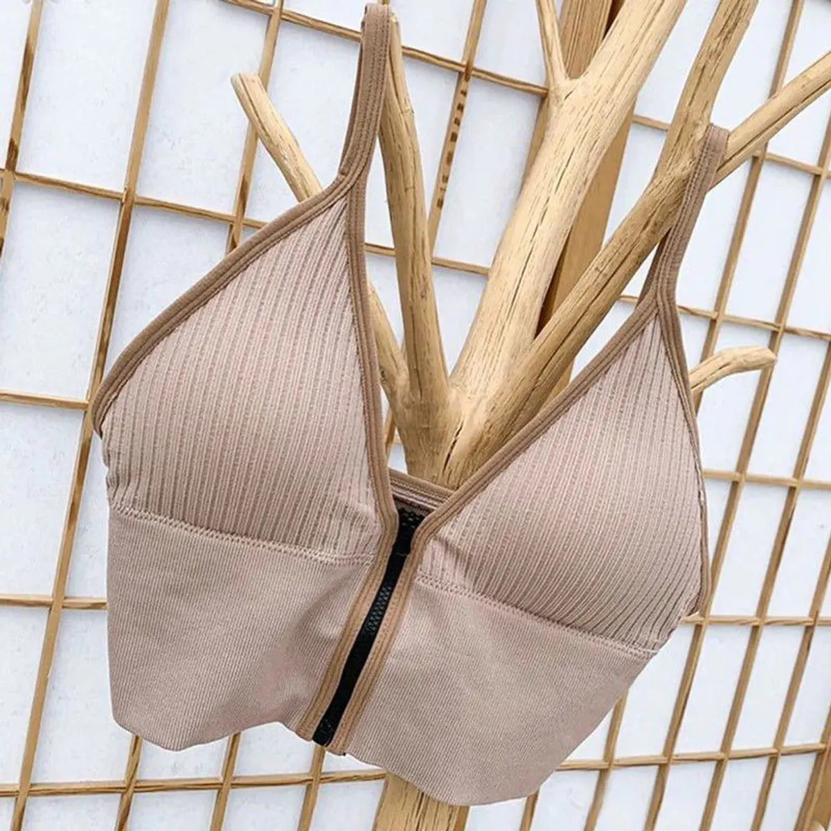 INSPIRA MARKET - Bralette Sosten Sujetador Mujer Top con cierre Sexy