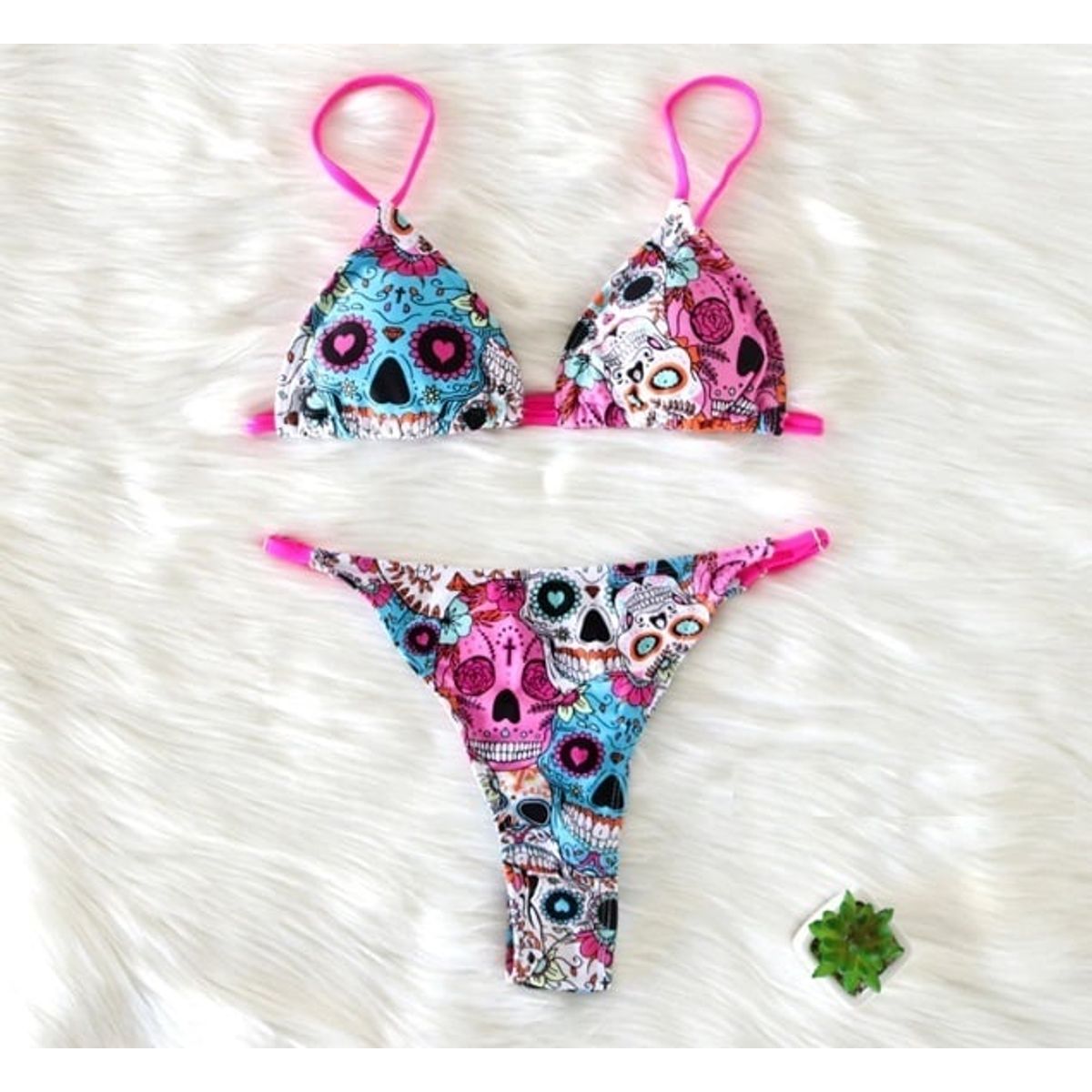 GENERICO - Talla S - Traje de Baño Ropa de Playa Piscina Bikini
