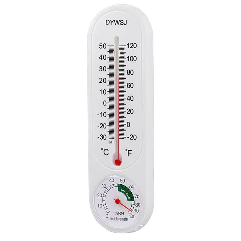 OEM - Termómetro Higrómetro Temperatura Humedad De Pared Colgante