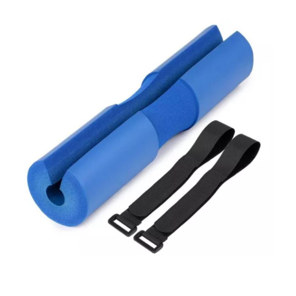 GENERICO - Almohadilla Suave para Barra de Gimnasio Azul