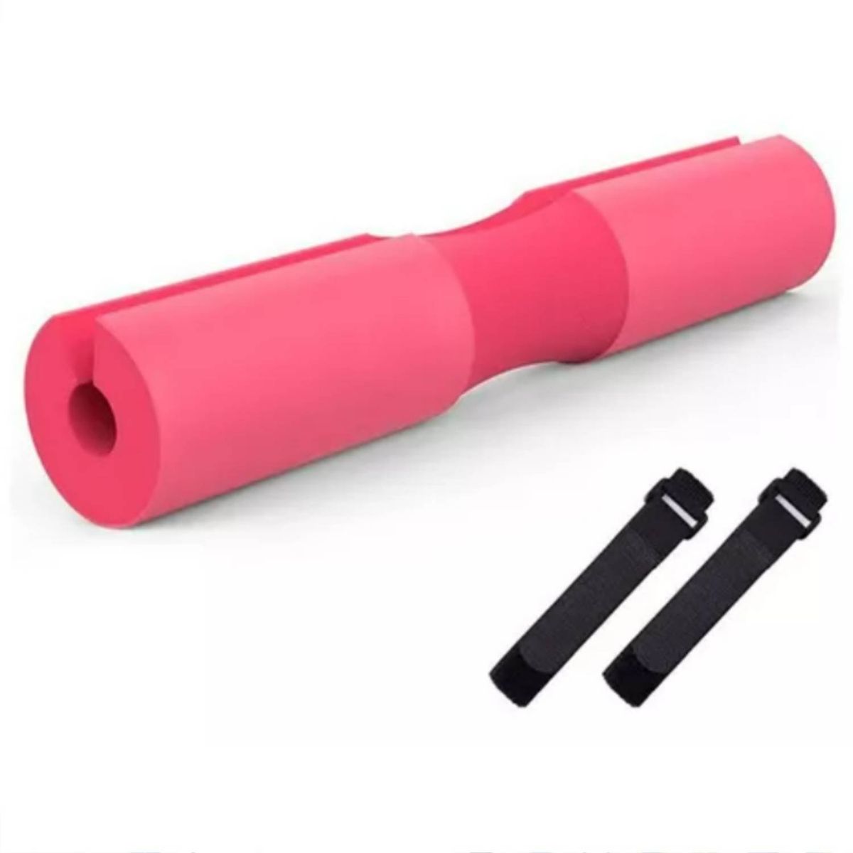 GENERICO - Almohadilla Suave para Barra de Gimnasio Rosado