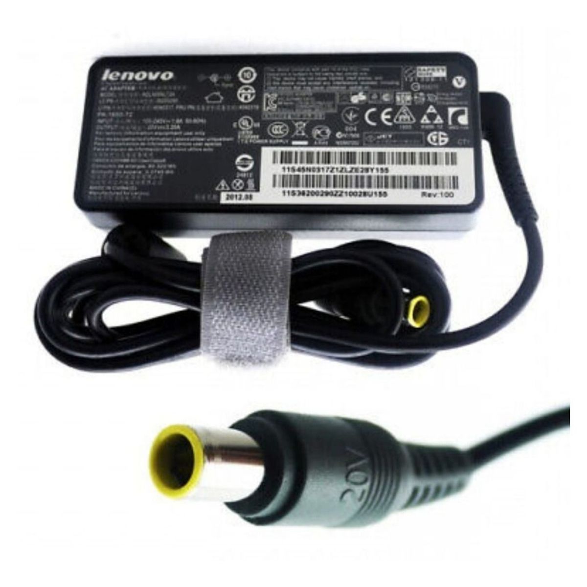 GENERICO - CARGADOR PARA LAPTOP LENOVO  20V. 3.25A. 65W. 7.4.X5.0 mm.  Punta Aguja