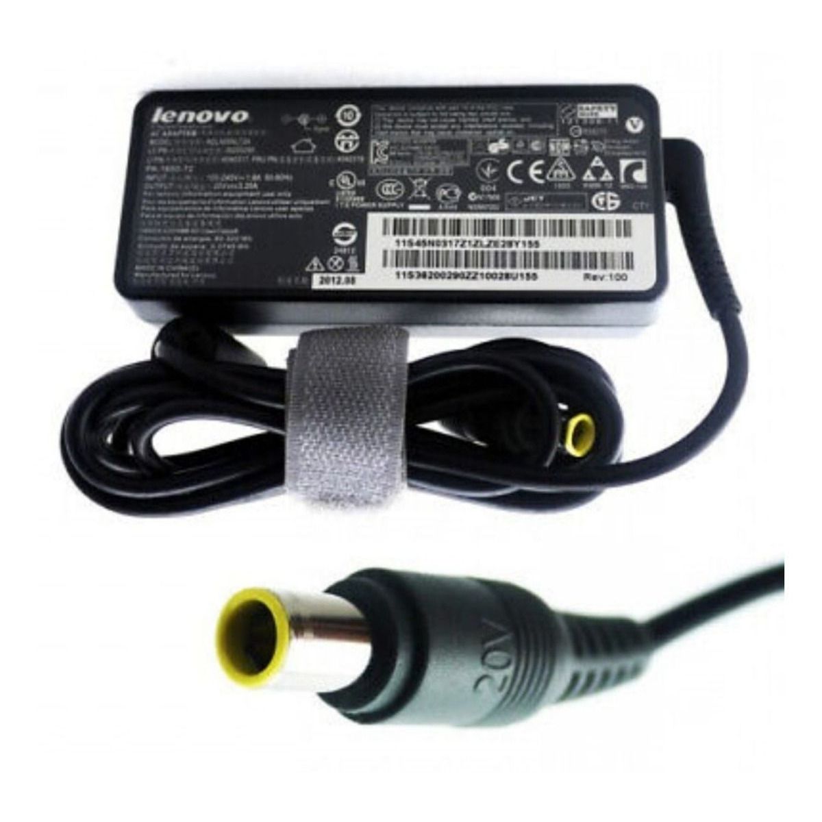 GENERICO - CARGADOR PARA LAPTOP LENOVO  20V. 3.25A. 65W. 7.4.X5.0 mm.  Punta Aguja