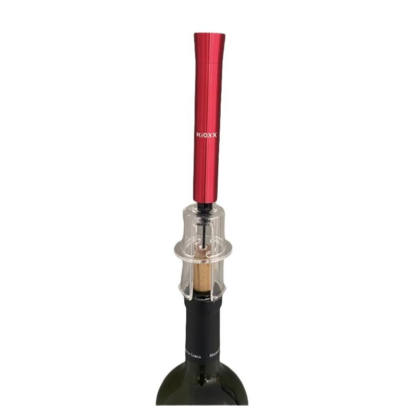 KIOXX - Sacacorcho de aire para vino KIOXX Rojo