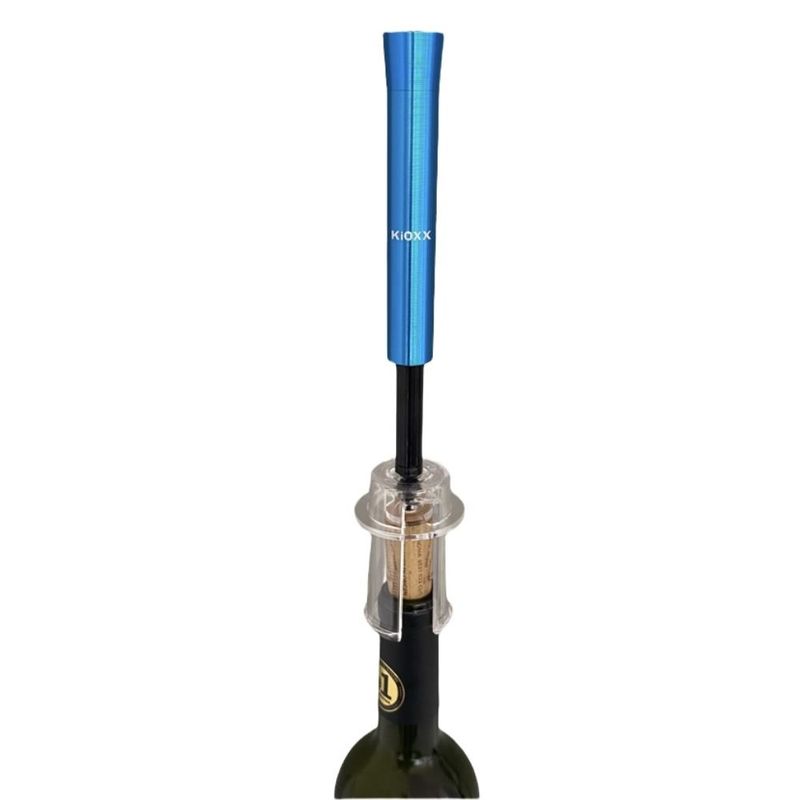 KIOXX - Sacacorcho de aire para vino KIOXX Azul