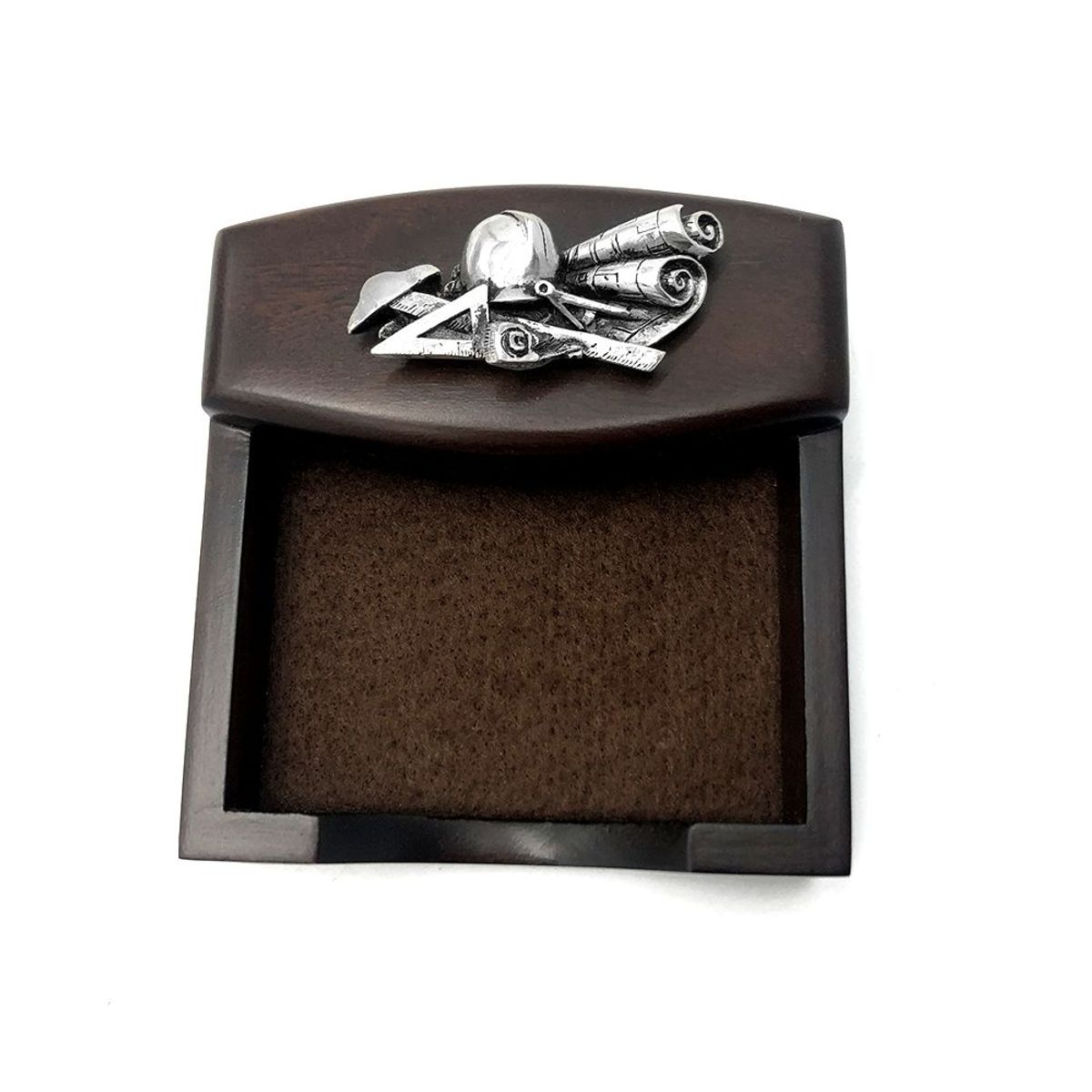 ARGENTARIA - Porta Taco Ingeniero  Plaqué y Madera